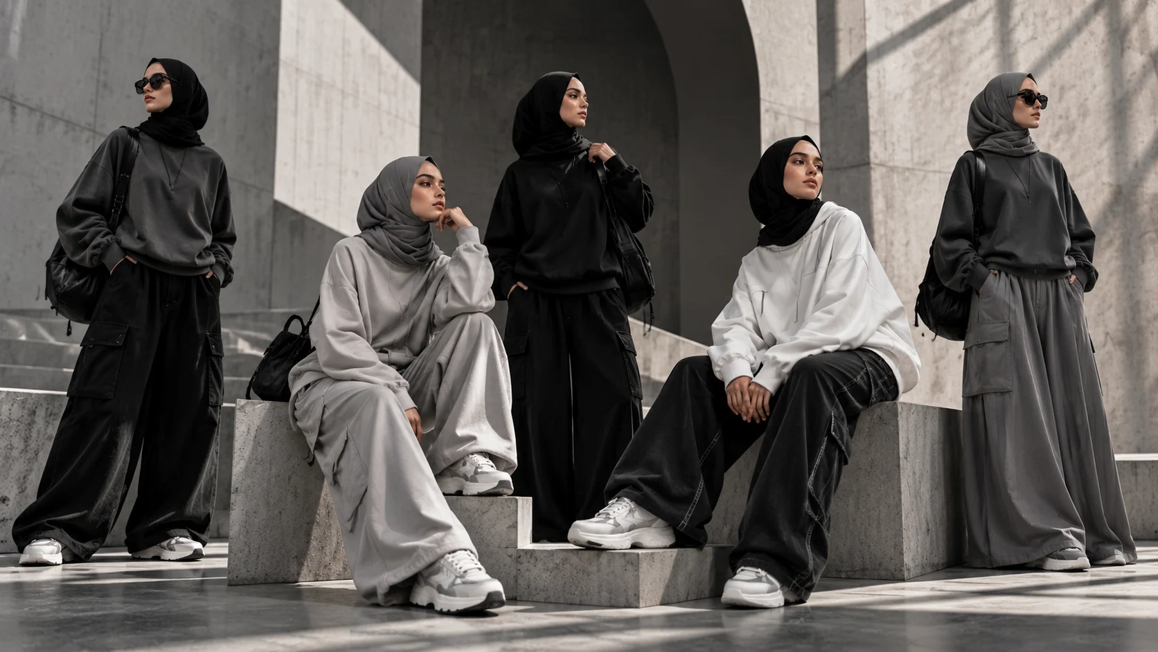 Streetwear collection lookbook